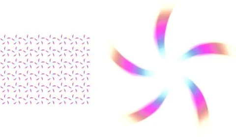 Abstract Figure Inspired Vector Multi Unique Minimal Abstract Texture Bundl.. Stock Illustration