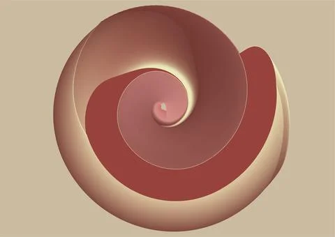 Abstract figure made by author's brushes for the design of frames, posters, b 库存插图