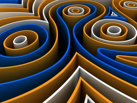 Abstract figures Stock Illustration