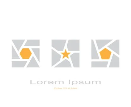 Abstract figures Illustrazione stock