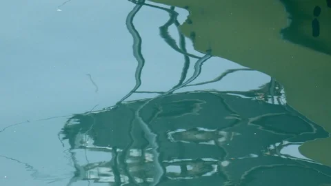 Abstract figures on the water Stock-Footage 107941429