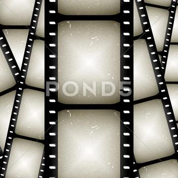 Abstract filmstrip Stock Illustration