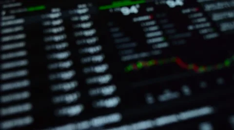 Abstract finance background. Blurred background with numbers 스톡 동영상 63665507