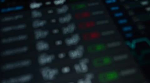 Abstract financial background. Blurred background with numbers Video stock 63666235