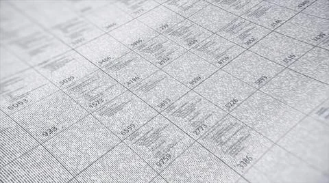 Abstract financial chart background. Animation. Abstract monochrome graphs with Stock Illustration