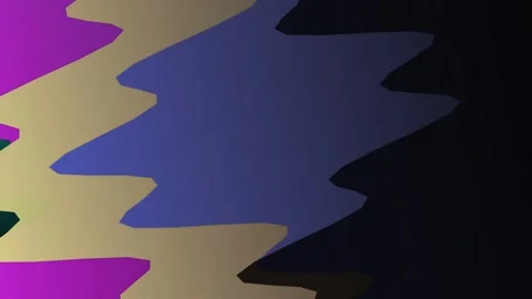 Abstract Financial Chart with Geometric Shapes and Glowing Line Stock Footage 332036142