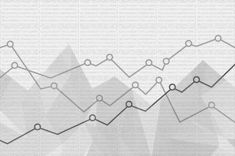 Abstract Financial graph background. Vector illustration. Stock Illustration