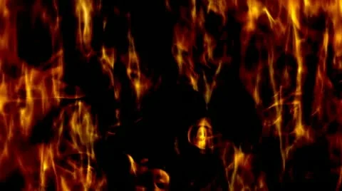 Abstract Fire Background Stock Footage 21525996