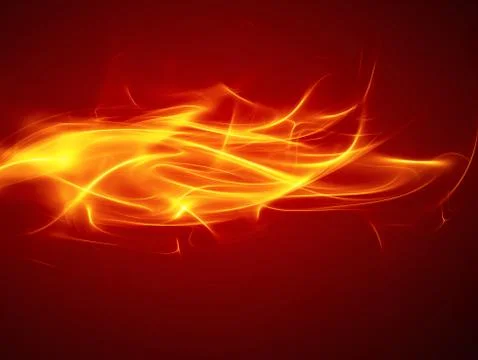 Abstract fire background Stock Illustration