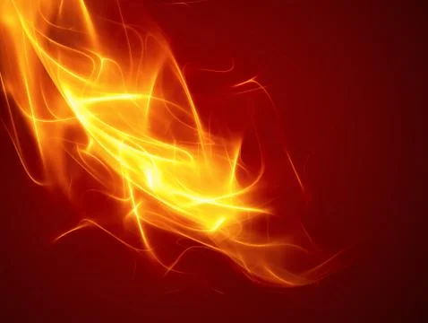 Abstract fire background Stock Illustration