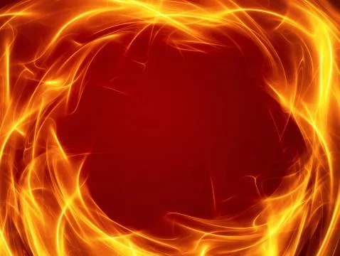 Abstract fire background Stock Illustration