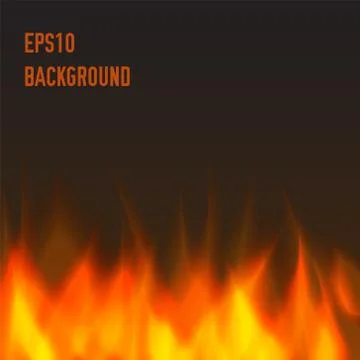 Abstract fire background 스톡 일러스트