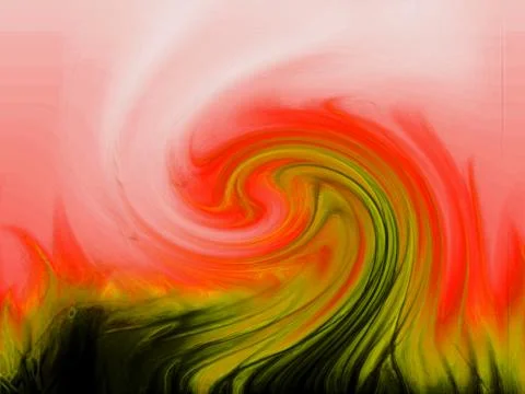 Abstract fire background Stock Illustration
