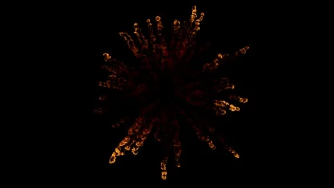 Abstract fire collection. Video stock 126887153