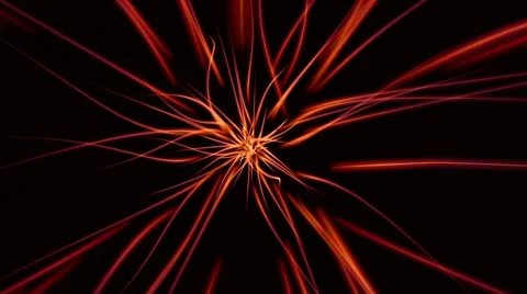 Abstract Fire Energy Lights Stock Footage 59761067