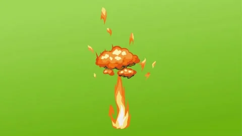 abstract fire explosion background and 2... | Stock Video | Pond5