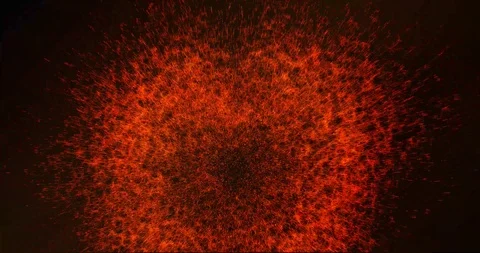 Abstract Fire Explosion Background Animation Stock Footage 89800902