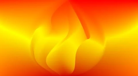 Abstract fire flame background with soft focus gradient. Stock Illustration