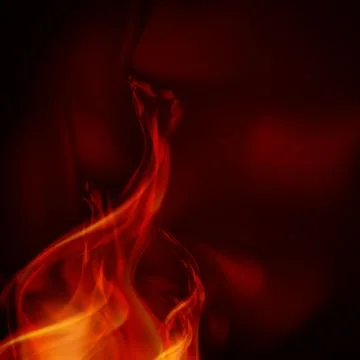 Abstract fire flames Stock Illustration