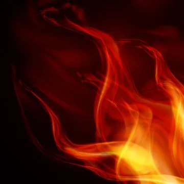 Abstract fire flames Stock Illustration