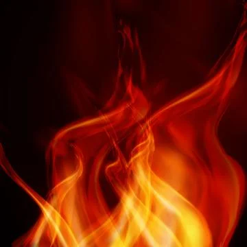 Abstract fire flames Stock Illustration