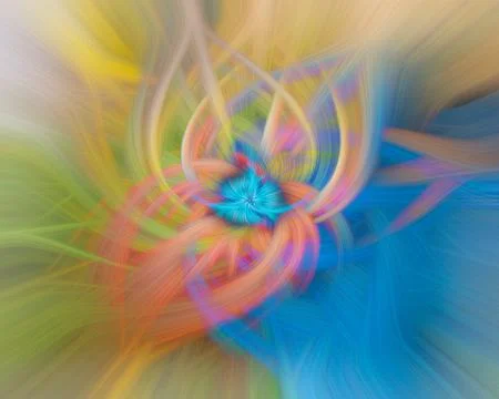 Abstract fire flower, vibrant background for banner or poster background Stock Illustration