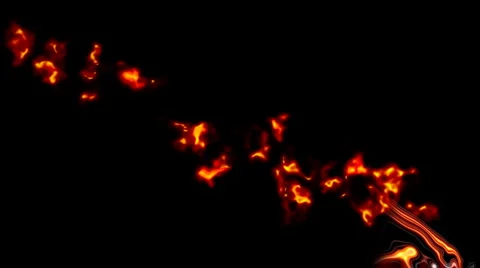Abstract fire Video stock 886720