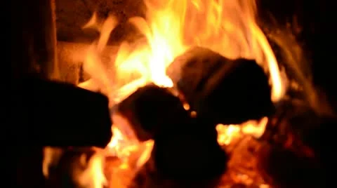 Abstract fire Stock Footage 10765730