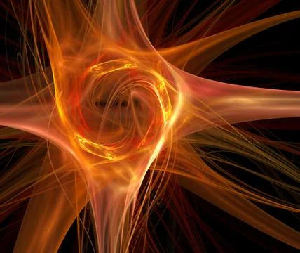 Abstract fire Stock Illustration