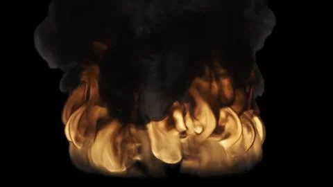Abstract Fire Stock Illustration