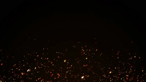 Abstract Fire Light Particles Sparkling ... | Stock Video | Pond5