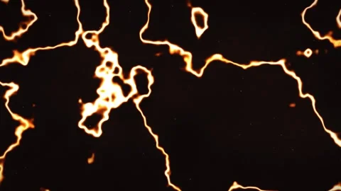 Abstract Fire Lines Moving Glowing Orange Energy Background Stock Footage 347965730