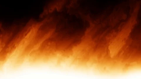 Abstract Fire Moving to Left Side and Looping Motion effect Full HD Stock Footage 104230559