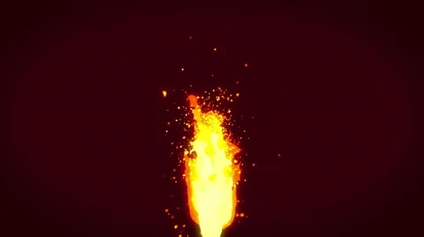abstract fire particle flame 4k | Stock Video | Pond5