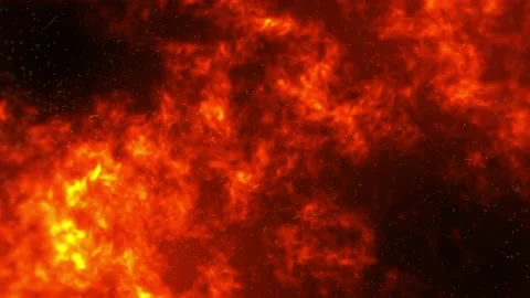 Abstract fire particular background LOOP 4K video Stock Footage 144641765