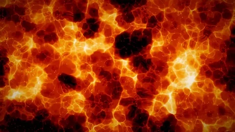 Abstract Fire Patterns Offset Moving Background Stock Footage 90425679