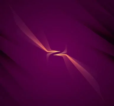 Abstract fire on purple background Stock Illustration