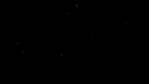 Abstract fire sparks Particles seamless Background Stock Footage 87682451