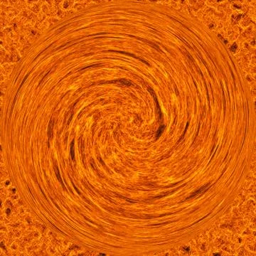 Abstract fire twirl Stock Photos