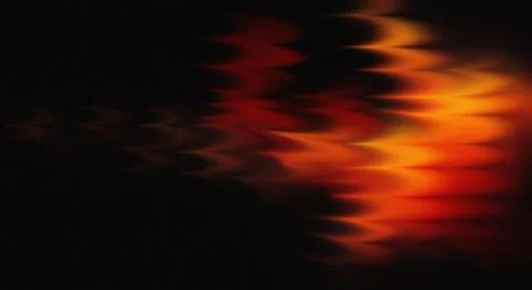 Abstract fire wave creating a vibrant light texture on a dark background Illustrazione stock