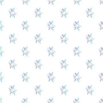Abstract firework bursts forming festive pattern background 스톡 일러스트