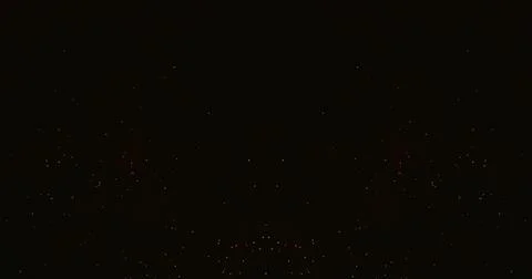 Abstract firework footage in loop slow motion Foto stock