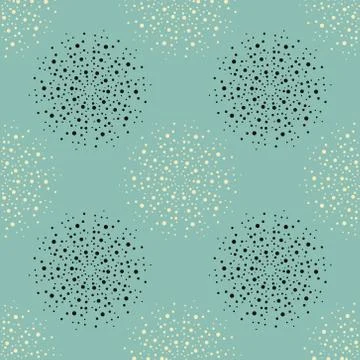 Abstract firework pattern Stock Illustration