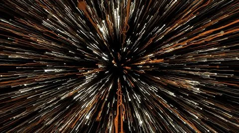 Abstract fireworks explode in the dark sky. Motion. Festive background with Stock Illustration
