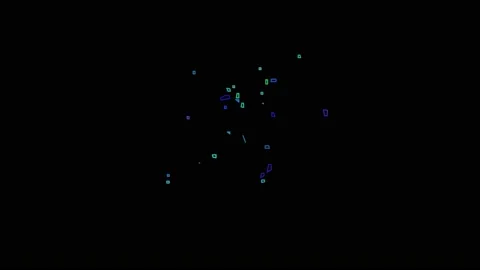 Abstract fireworks Stock Footage 141215700