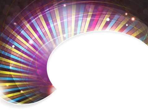 Abstract fireworks Stock Illustration