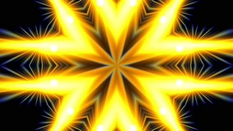 Abstract fireworks with orange light effect. Stock Footage 200069751
