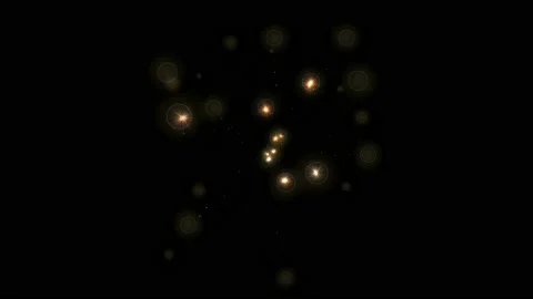 Abstract fireworks pulsating glow element from particles and dots. explosion Stock Footage 219131692