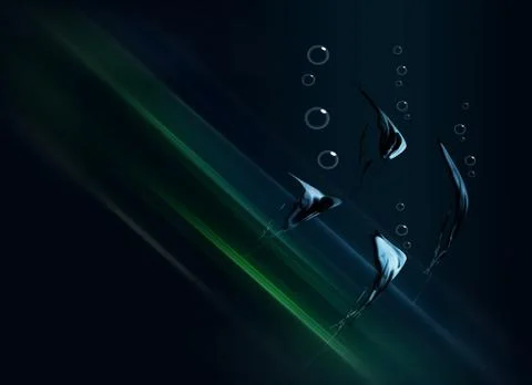 Abstract fish Stock Illustration