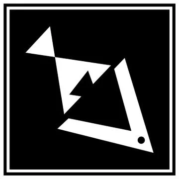 Abstract fish logo Stock Illustration